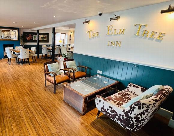 dinning area inside the Elm tree inn