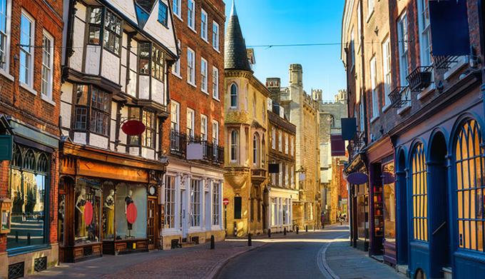 Street in Cambridge 